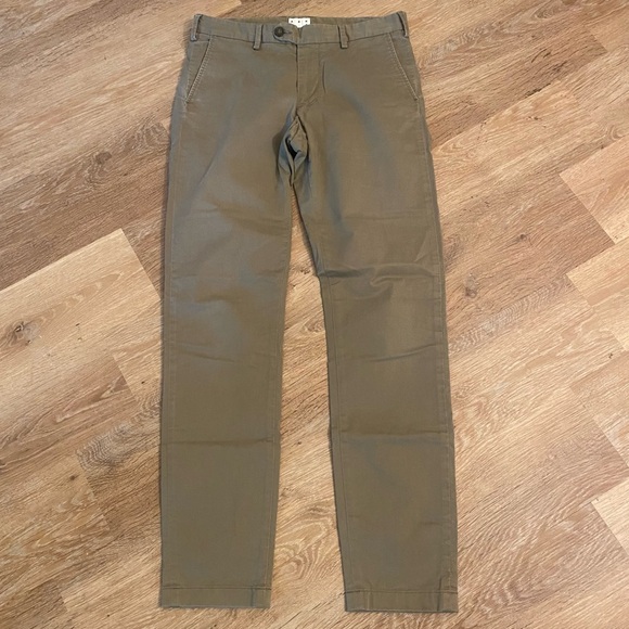 Asket The Chino Slim Dress Pants Size 30x32 | Slim Leg Trouser Casual Pockets - Picture 1 of 6